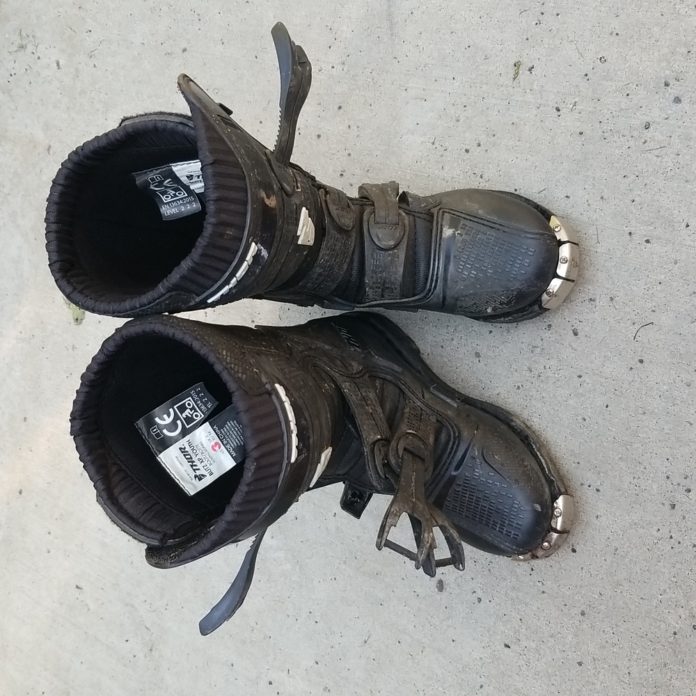 Kids Thor Racing boots Blitz XP youth